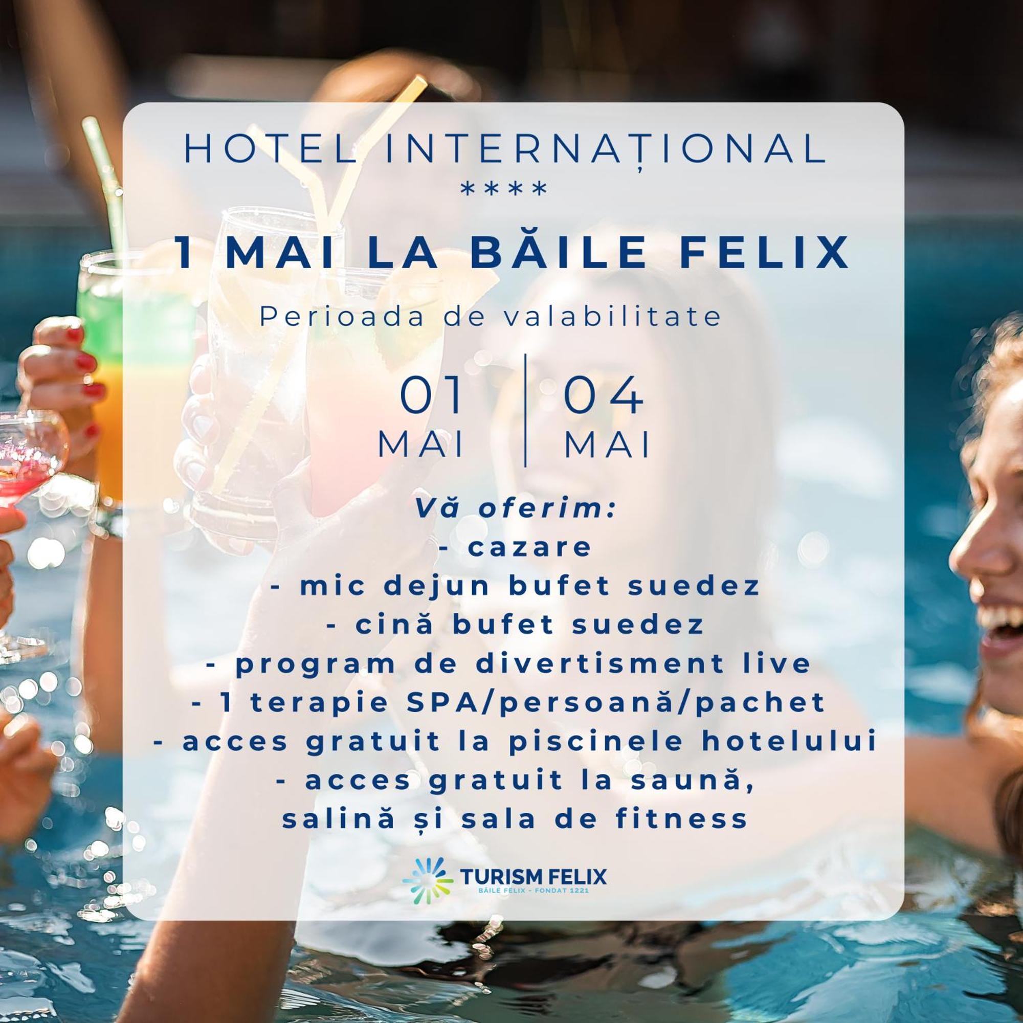Hotel International Băile Felix Zewnętrze zdjęcie